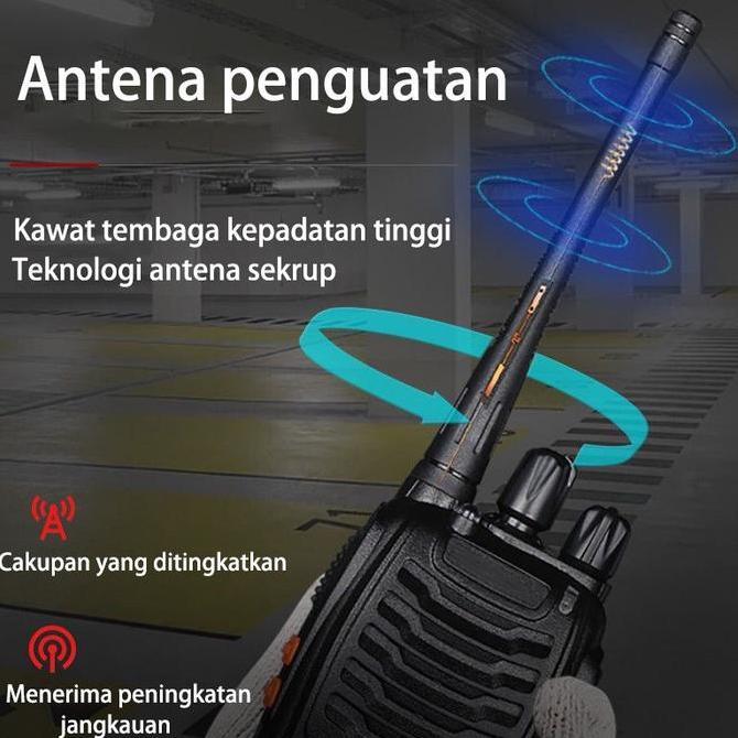 Gogoo Radio Ht Mini Jarak Jauh 2 Units Walkie Talkie 5Km Waterproof Portable Walkie Talkie Jarak Jau