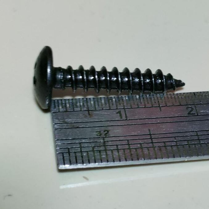 Kavana_Garage - Baut/ Sekrup Ram Gril Untuk Motif Bulat Dan Segienam Kepala Topi 8 Mm  Speaker 2 Cm 