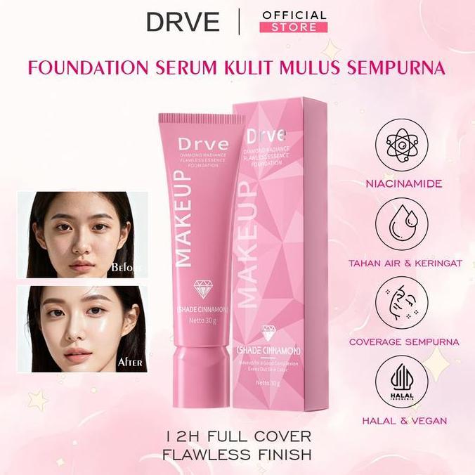 bavero_sell - drve diamond radiance flawless foundatiob perfect skintint skin-like healthy finish pe