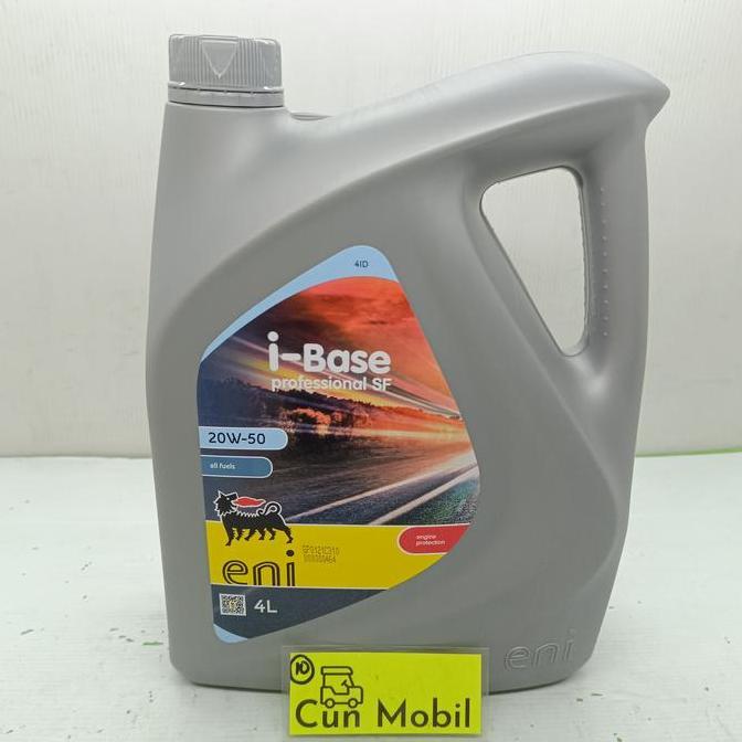 Oli Mesin Agip Bensin Sae 20W-50 Power Hd 4L Premium
