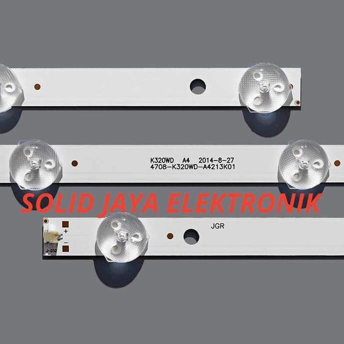 Diretto- Backlight Led Tv Philips 32 Inc 32Pha4100 32Pha4110 32Pha4609 32Pha3052 S Lampu Bl 8K 3V 32