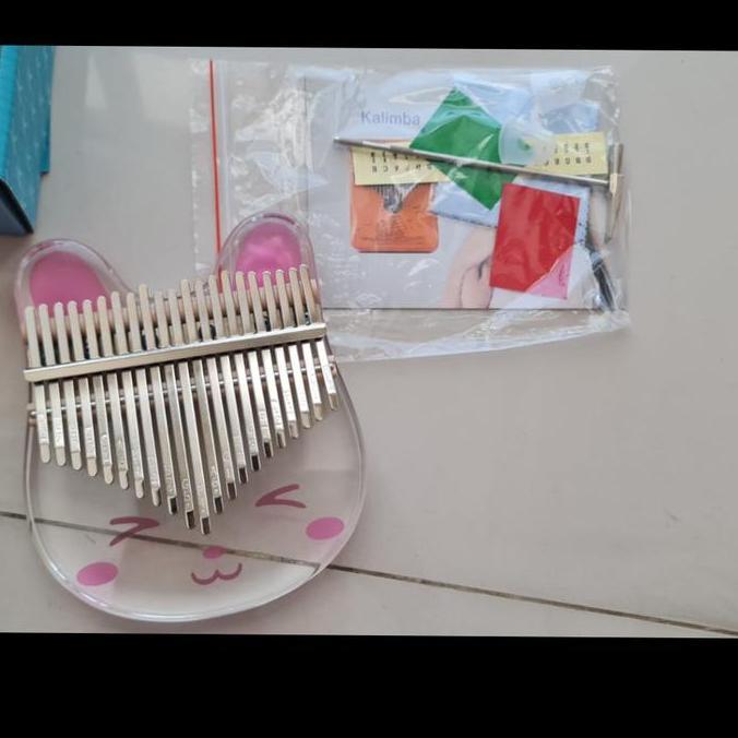Kaikki Kalimba 21 keys Acrylic Thumb Piano Kecapi jari Kalimba instrum HS