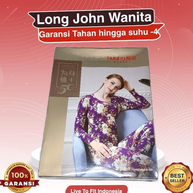 Long John Pakaian Dalam Musim Dingin Wanita / Long John Wanita