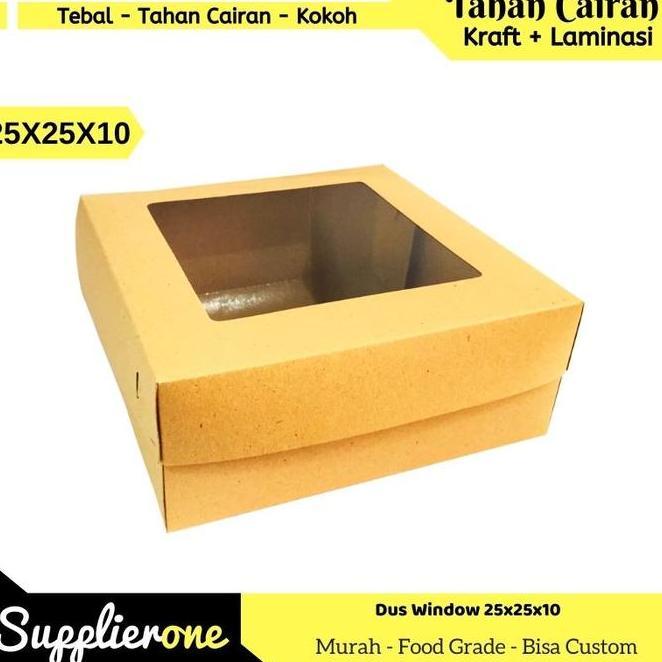 Box 25X25X10 Isi 25 Box Catering Dus Catering Lunch Box Box Nasi