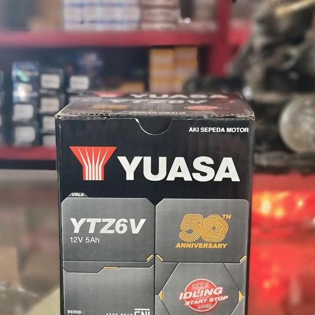 Aki    Yuasa         Ytz 6V
