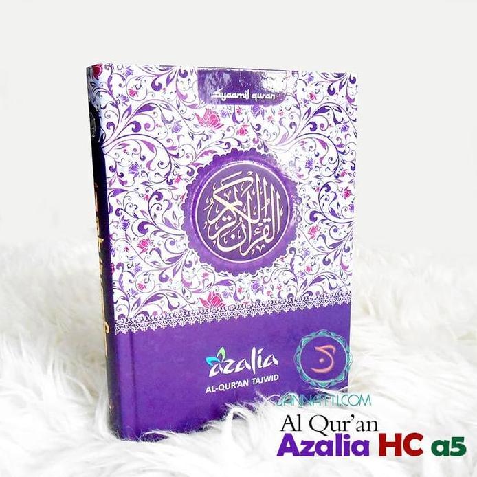 Al-Quran Rainbow Azalia A5 Pink (Hard Cover)