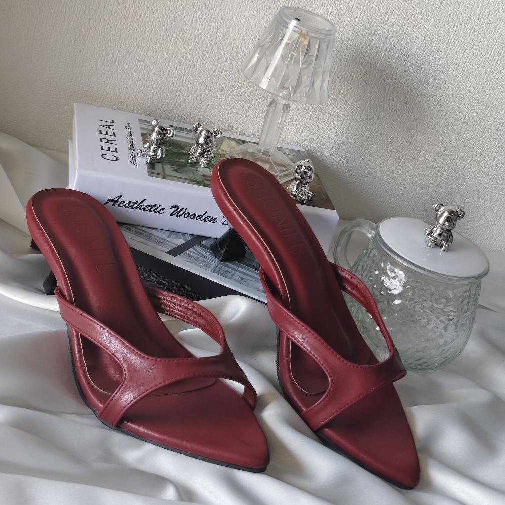 NEW ARRIVAL HEELS SAHLA UPPER HEELS 5CM BIG SIZE 35 -42