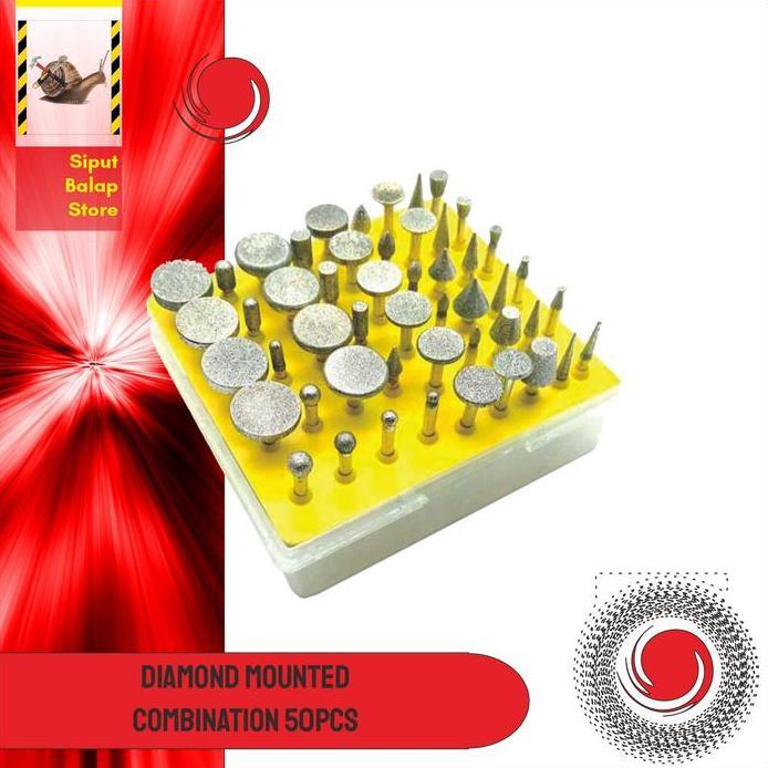 Mata Diamond Mini Grinder Mata Bor Ukir Mata Tuner Gerinda Mini