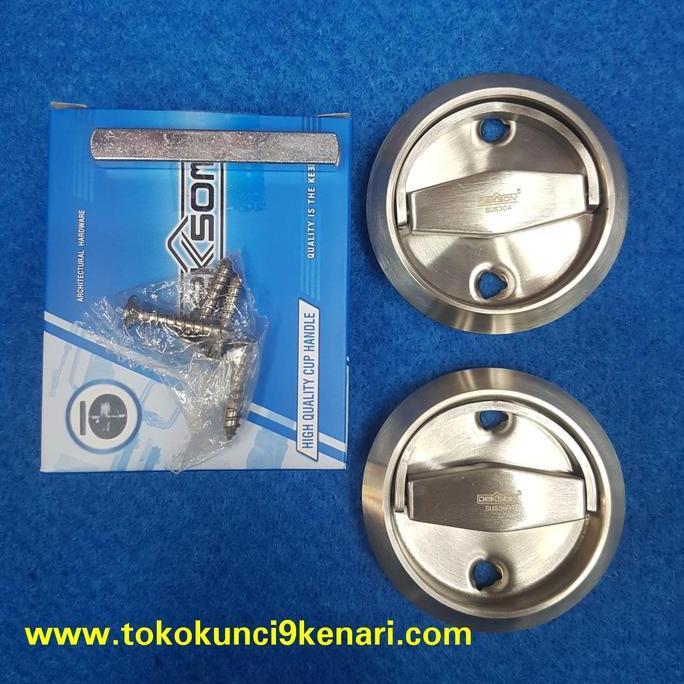 Bigbax- Handle Bulat Pull Plate Dekson Pp 009 Sss Sus304 | Ring Pull Dekson