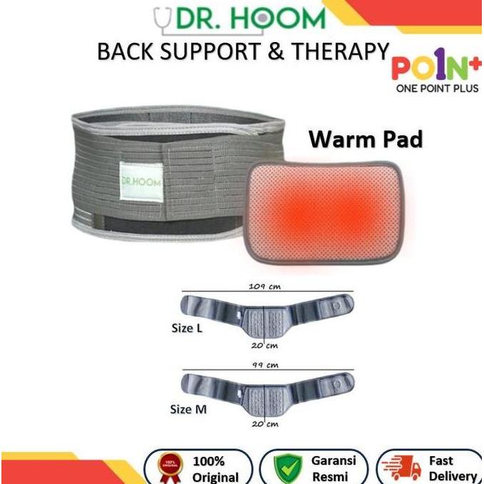 Dr Hoom Back Support Dr. Hoom Sabuk Terapi Sakit Pinggang