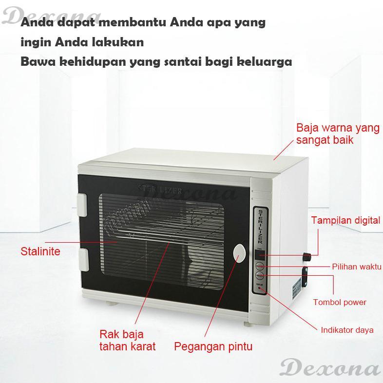 {Jaminan Asli} Uv Sterilizer Box Uv Ozon Alat Steril Disinfection Cabinet Salon Alat Kuku Kecantikan