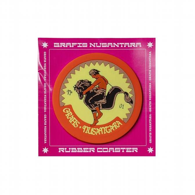 Kamengski - Grafis Nusantara Kuda Lumping Coaster