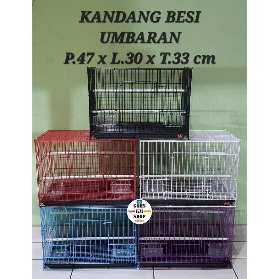 READY KANDANG BESI KOTAK CC SANGKAR BURUNG KOKOH TAHAN LAMA HEMAT PAKAI