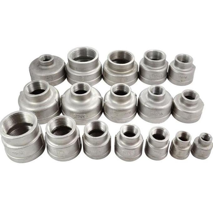 READY  Vlok Sok Drat Dalam 1 1/2 x 1/2 Stainless / Reducer Vlok Sok Stainless