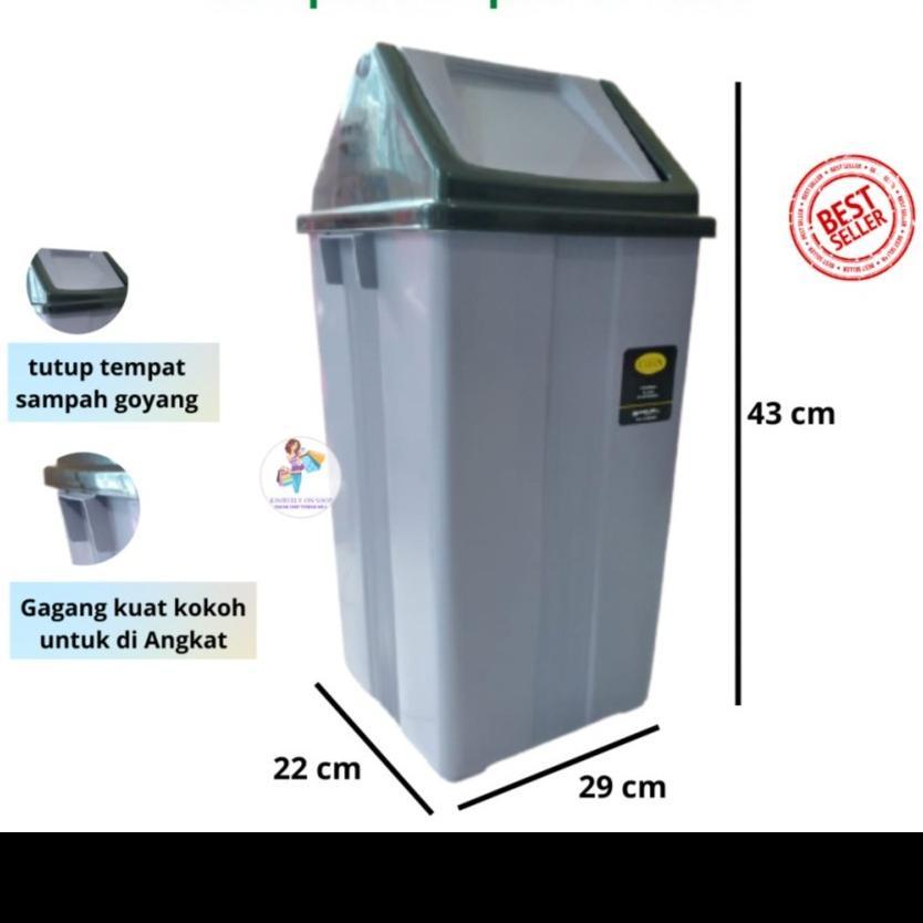Tempat Sampah 15 Liter | Dustbin |Keranjang Sampah