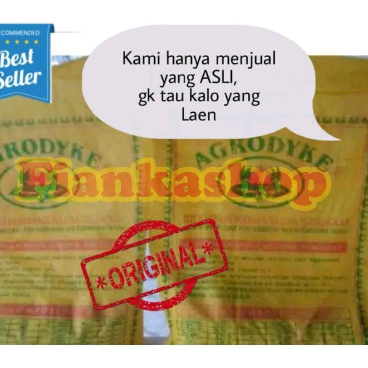 Free Ongkir  *Harga Resmi ) Pupuk Organik Pertanian Agrodyke Untuk Sawit Kakao Kemasan 1 Kg Original