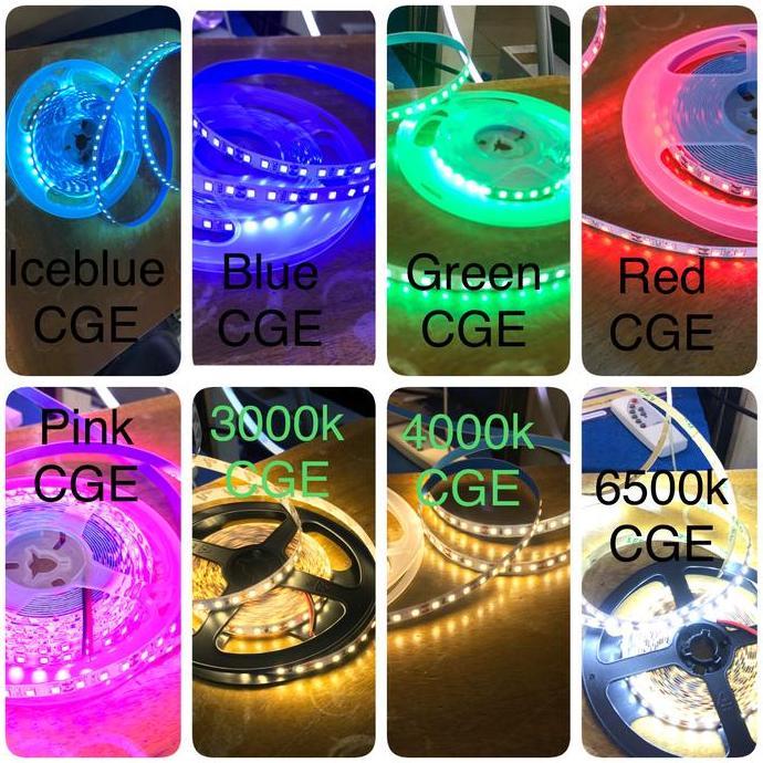 Ready  Led strip 2835 120led 8 warna / led strip 2835 banyak warna