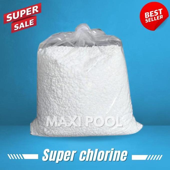 Kaporit Granular 90% / Obat Kolam Renang / Granular 90% / Kaporit