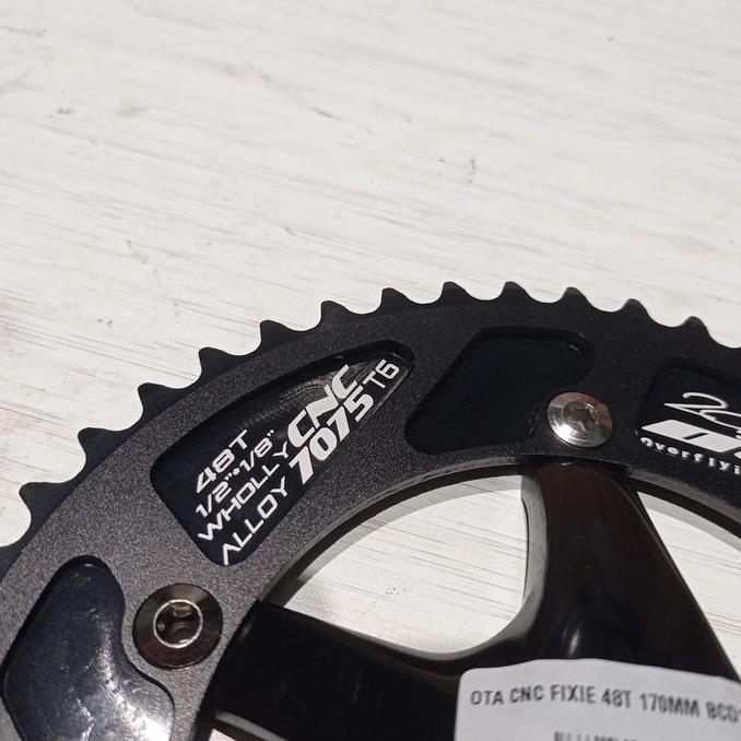 Crank sepeda OTA CNC 48T 170mm bcd 130mm Import