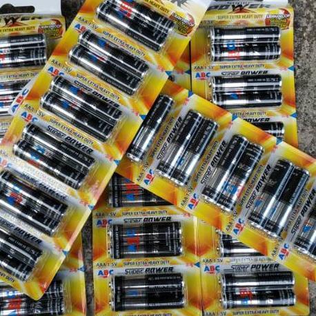 Baterai Abc Aaa Super Power 12Pcs - Abc Super Power