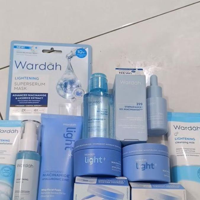 Wardah Paket Lightening Normal Murah(Serum Sudah Kemasan Baru Ya)