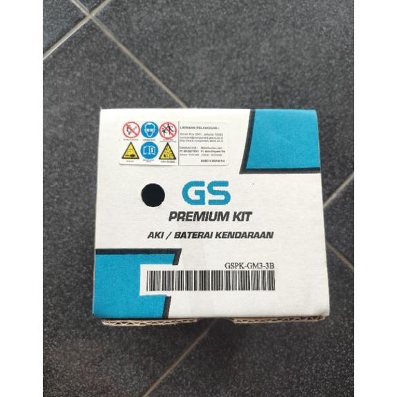 NEW Aki GS Astra GM3-3B original 12V 3A RX king [terbaik][terlaris]
