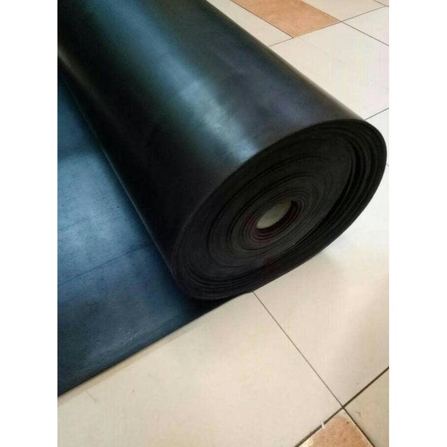 karet lembaran hitam 6mm