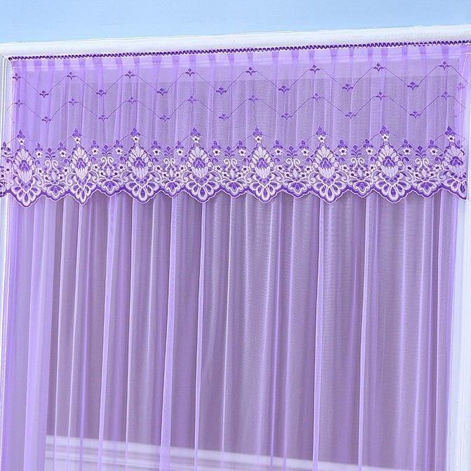 Tirai Vitrase Rampel Transparan/Tirai Unik/Tirai Pintu/Dekorasi Kamar Serbaguna