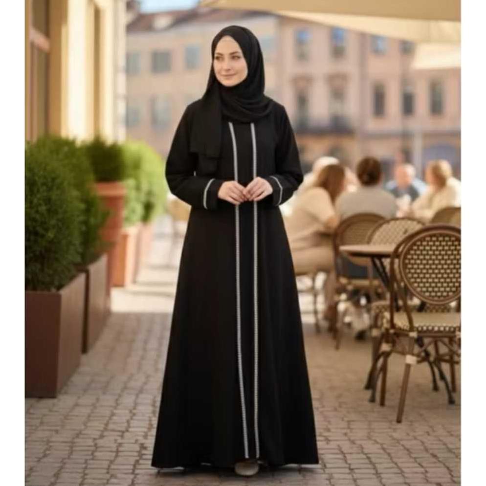 BIG SALE Abaya Turkey Couple Ibu Dan Anak Renda Gold Gamis Abaya anak Perempuan Cantik Gamis Muslim 