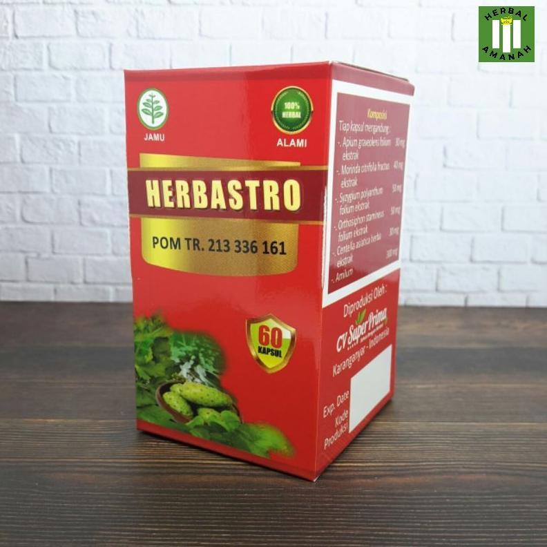 Herbastro Herbal Stroke Obat Stroke  Cv Super Prima Melencarkan Peredaran Darah