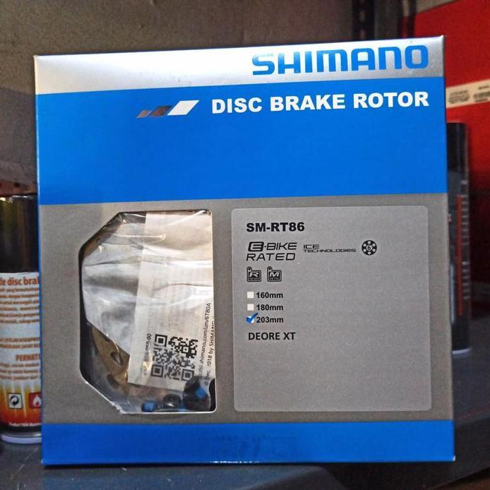 Rotor Shimano XT RT86 203 mm - 8 Inch - Ice Tech