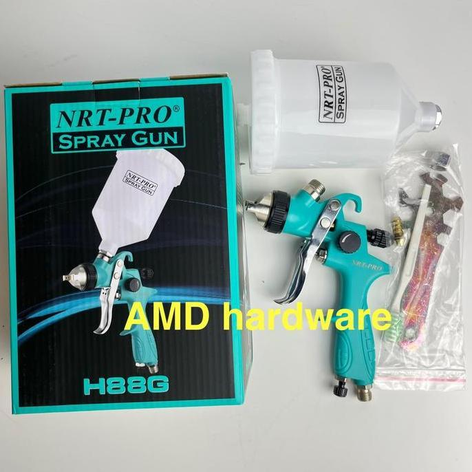 SPRAY GUN HVLP 600 ML CC Spet Tabung Atas LOW PRESSURE Semprotan Cat Kompresor Original Lippro Japan