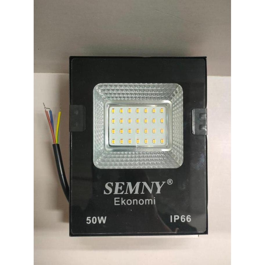 Ready  Lampu Sorot FLOOD LAMP LED 50W 220V SY - 2000 IP66 Semny Ekonomi