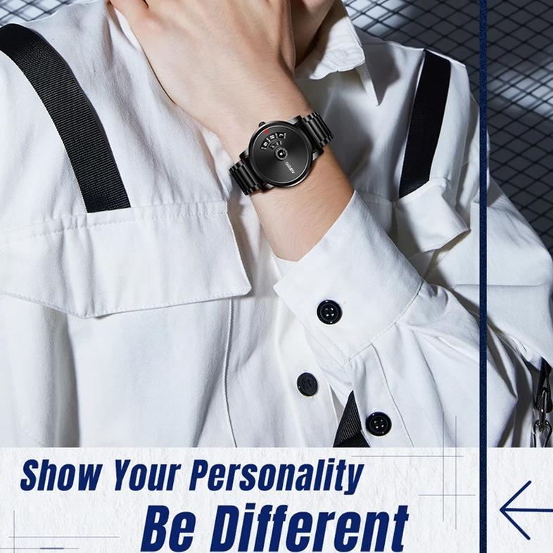 NEW Aokeyo S230 Jam Tangan Pria Anti Air ORI Luxury Bisnis Jam Tangan Pria Stainless Steel Jam Tanga