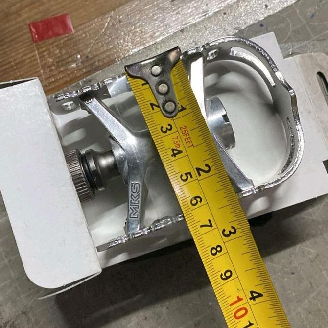 MKS UB Lite Ezy Pedal Silver