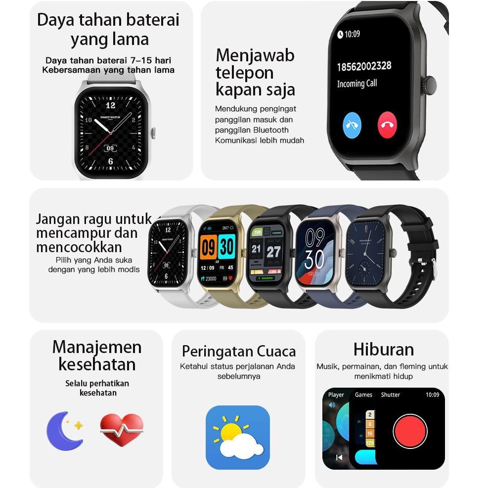 Flash Sale Olevs Jam Tangan Pria Wanita Original Anti Air Smartwatch Multifungsi Digital Watch