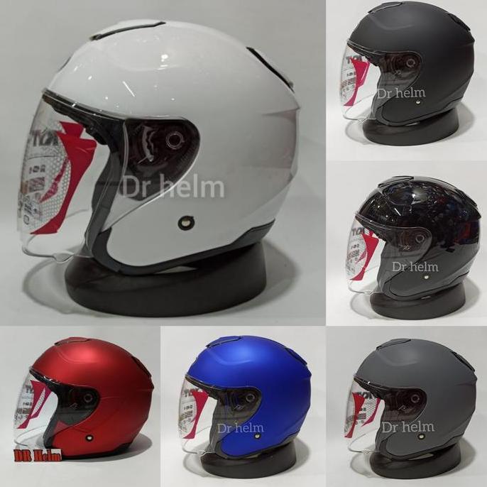 NEW HELM KYT KYOTO R SOLID ORIGINAL ORI