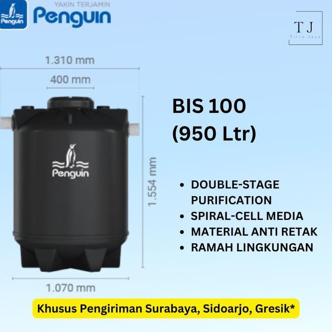 Septic Tank PENGUIN BIS 100 950 Liter Tangki Septik Penguin BIOROTECH