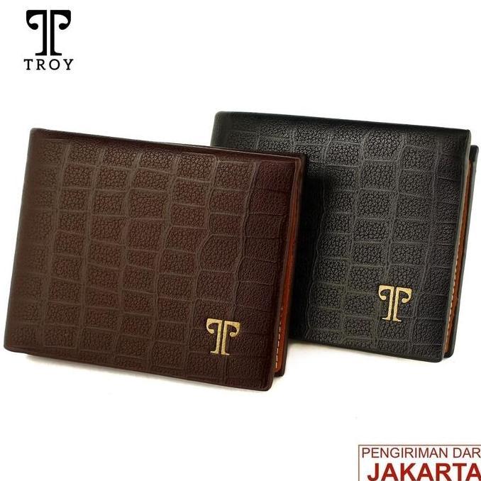 NEW TOKOKOE | DOMPET PRIA | DOMPET KULIT IMPORT | TROY CR | ORIGINAL ORI