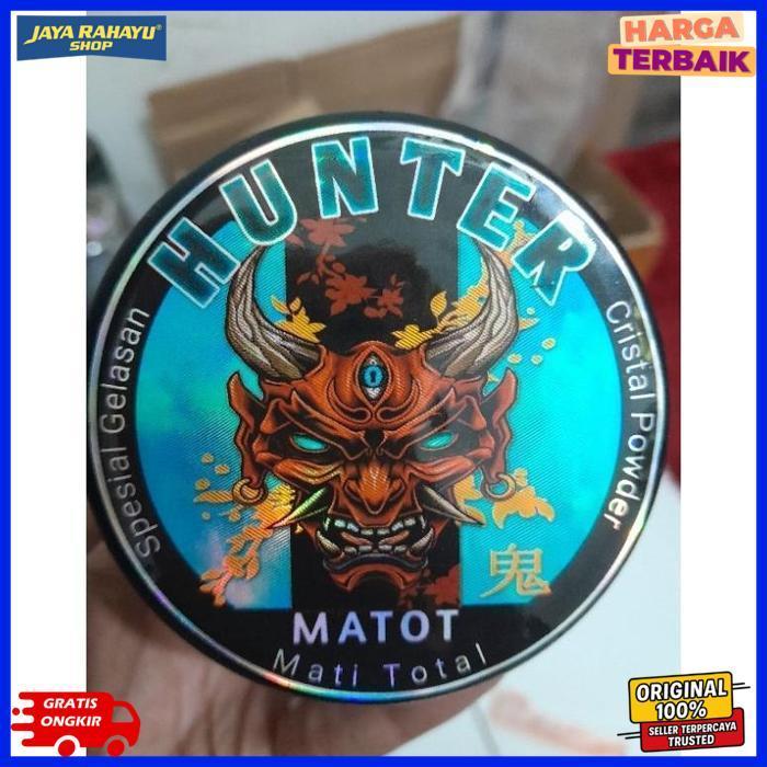 Gelasan Hunter Matot Abu 0.23 Klos Kayu 6000Yard