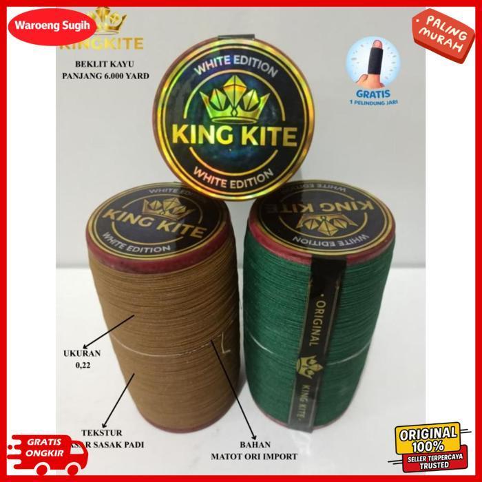 Gelasan Matot Kingkite White 6000 Yard Klos Kayu