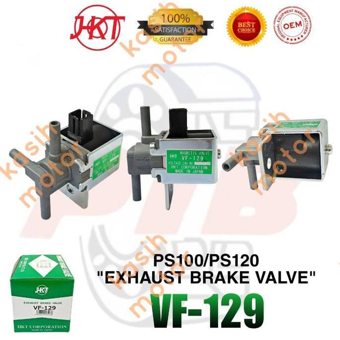 MAGNETIC VALVE VALVE 3 WAY EXHAUST BRAKE VALVE 4D31 PS100 4D32 PS120 UMPLUNG ORIGINAL HKT JAPAN 100%