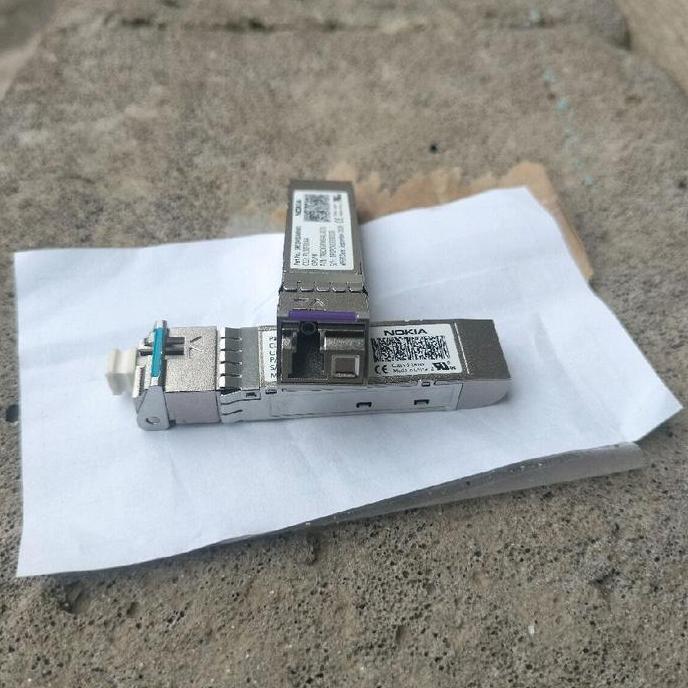 Murah Nokia Sfp+ Bidi-10G-40Km-Sm Single Core Original ( Harga Sepasang )