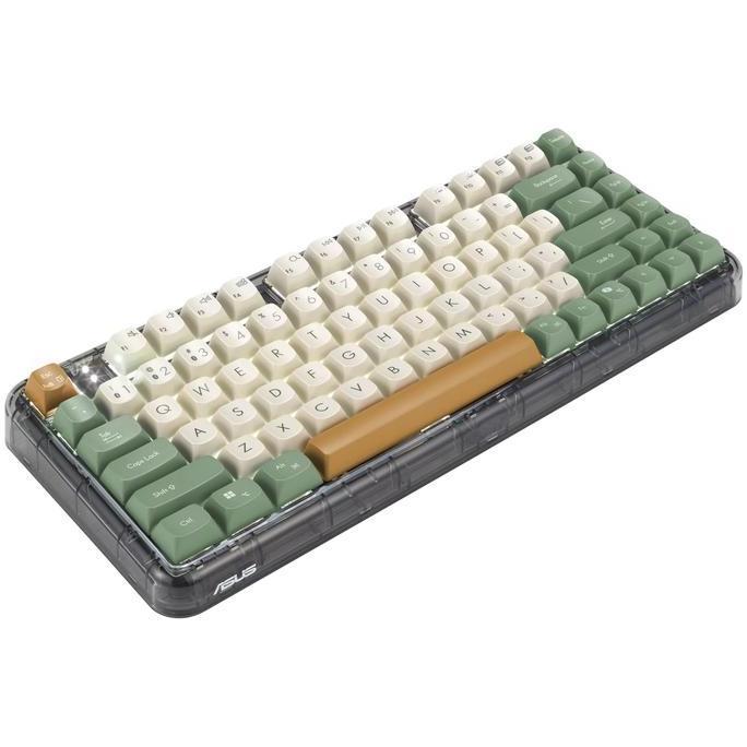 Murah Asus Jelly75 Mechanical Keyboard Wireless Bluetooth For Laptop, Pc, Tablet Rechargeable Kd201