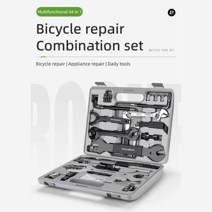 Rci Rockbros 4321081 Alat Reparasi Sepeda Set Box 44In1 Multifunction Toolkit Repair Cycling Toolbox