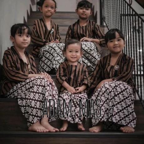Free Ongkir Kebaya Lurik Anak Perempuan Baju Adat Jawa Anak Cewek Baju Adat Jogja Solo Baju Kartini 