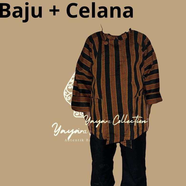 Diskon Setelan Baju Surjan Lurik Anak Baju Lurik Adat Jawa Anak Baju Lurik Anak Anak Baju Surjan Ana