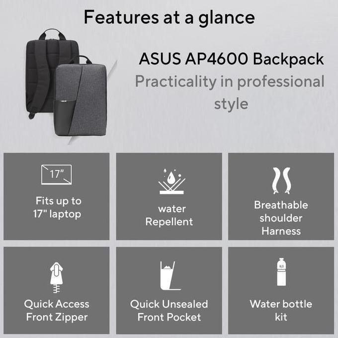 Murah Tas Laptop Asus Backpack Original