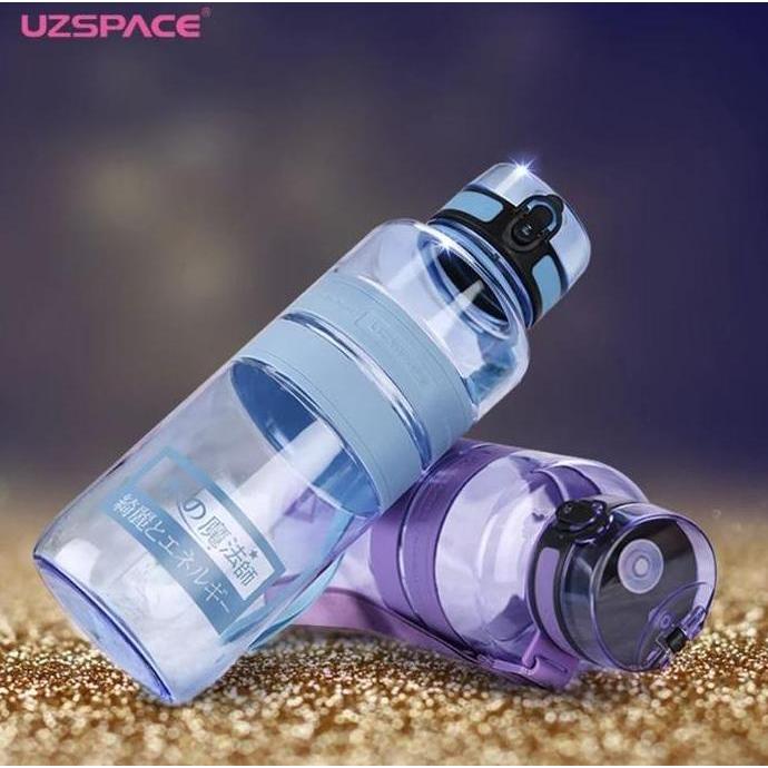 Uzspace Botol Minum Olahraga Fitness Drinking Water Bottle Portable