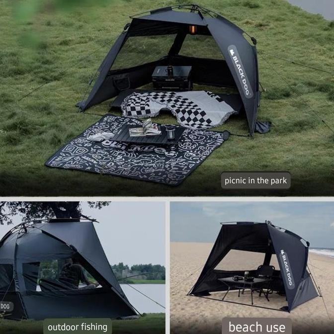 Ready BLACKDOG Shelter Tent Tenda Outdoor